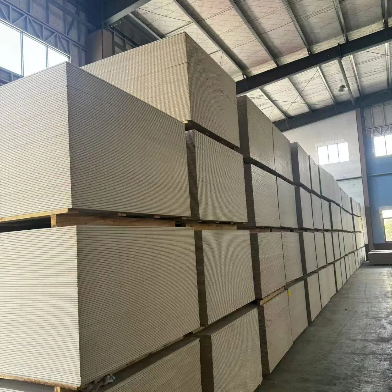 Factory Wholesale 12.5mm Anti-Vibration Machine Room Panel Vibration-Damping Calcium Silicate Board