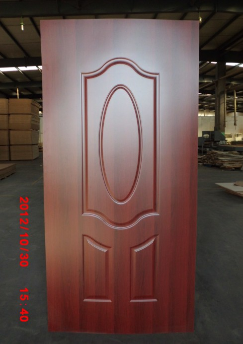 High Quality Melamine Mould HDF Door Skin for Interior Wood Door