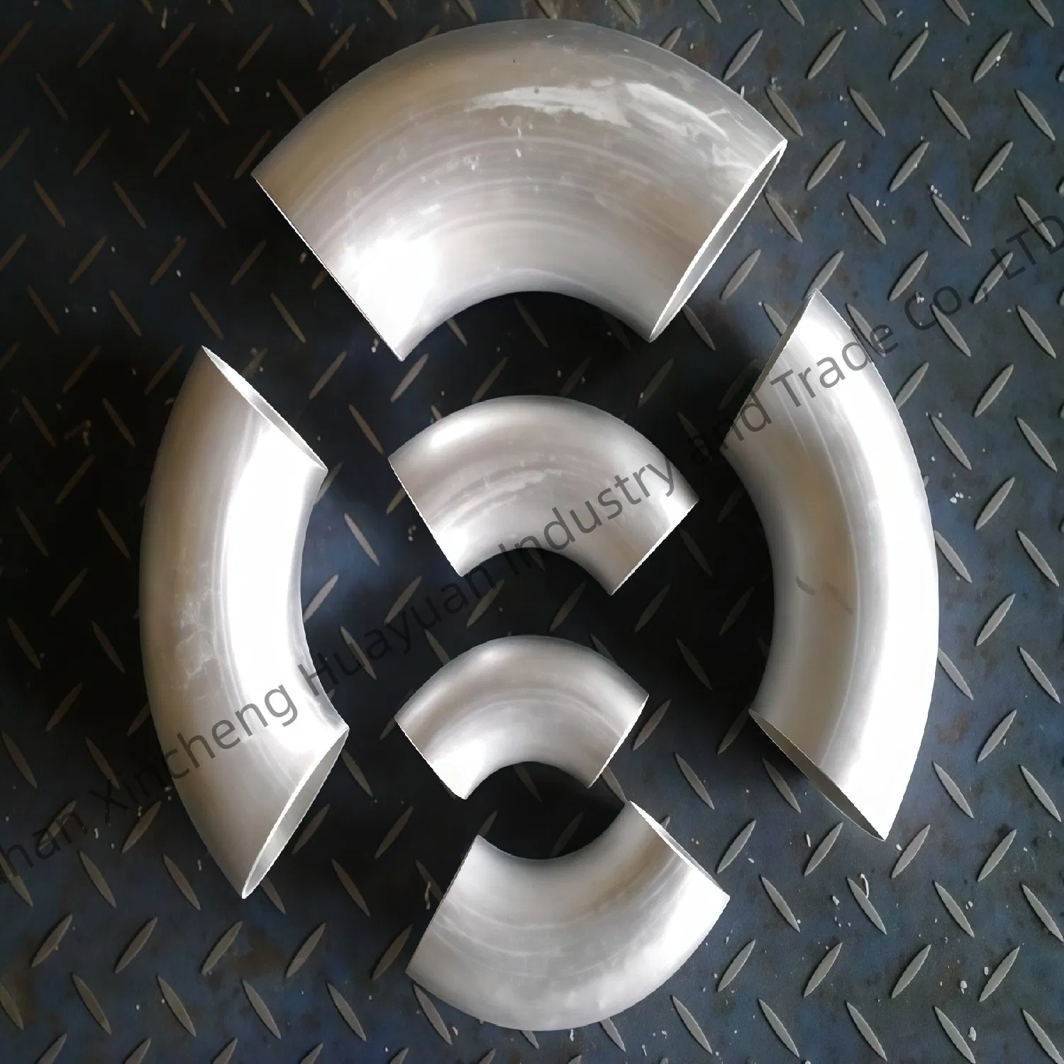 Pharmaceutical Equipment 90 Degree 316ti Stainless Steel Elbow ASME Bpe