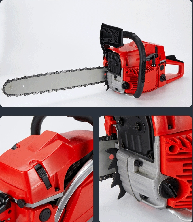 2.2kw High Power Gasoline Saw 58cc Two-Strokes Chainsaw