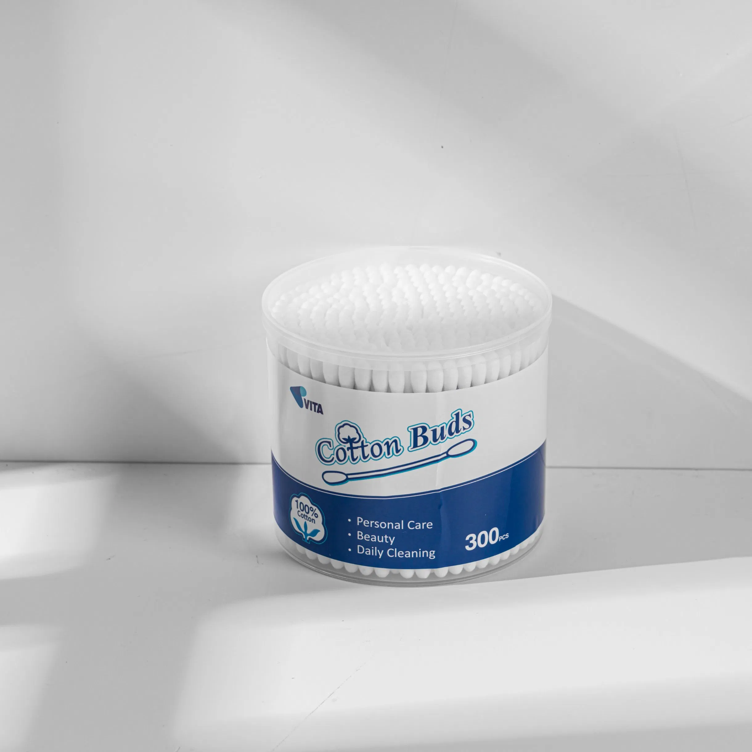 Premium 300PCS Cotton Swabs for Makeup Application and Touch-UPS