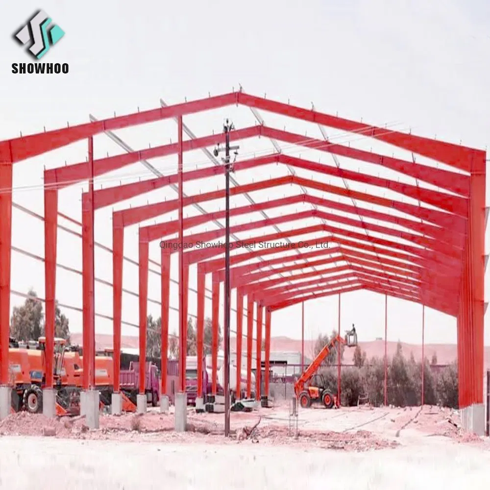 Low Cost High Rise Modern Design Prefabricated Steel Structure Warehouse Building