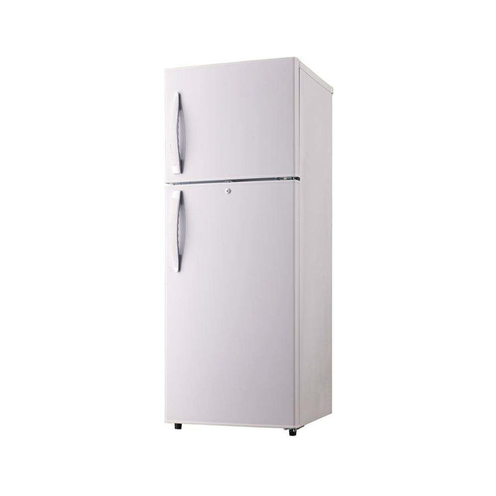 200L Top Freezer Double Door Refrigerator for Home Use White Fridge