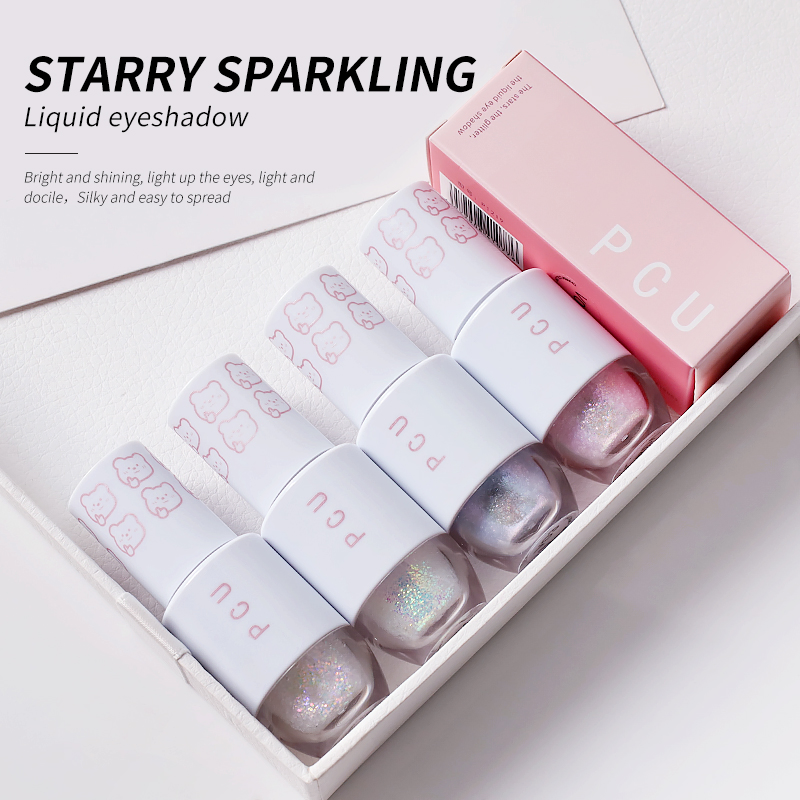 Unique Monochrome Makeup Starry Sparkling Lasting Glitter Shiny Liquid Eye Shadow