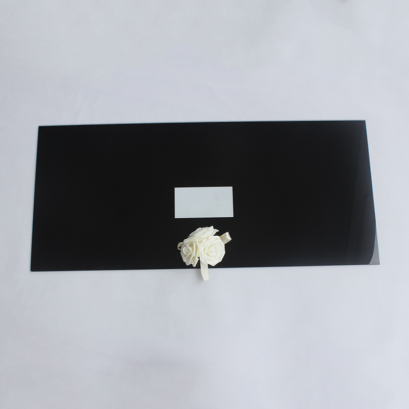 Customized Silkscreen Printing Home Appliance Kitchen Hood Touch Screen Protecting Cover Toughened Tempered Glass