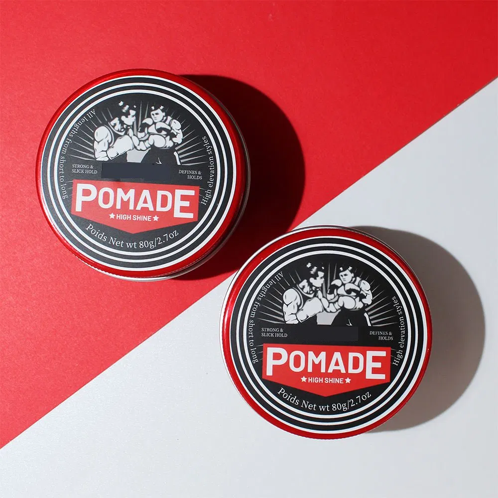 Cangty OEM High Quality Men's Hair Care Products Argan Oil Strong Hold Hair Styling Cream Wax Pomade with Texturizing Effect ODM