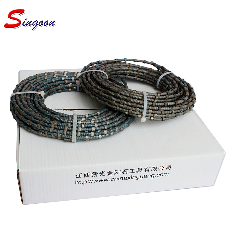 Diamond Wire Rope Saw for Marble Profiling