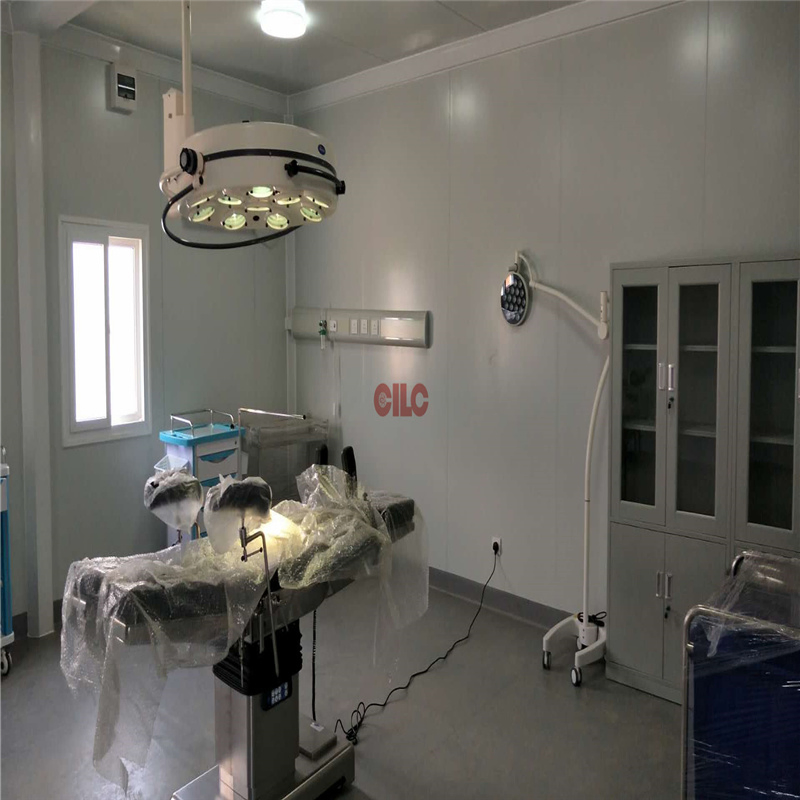 Customized ISO Flat Pack Modular Container Movable Mobile Water Proof Fast Assemble Negative Pressure Hospital