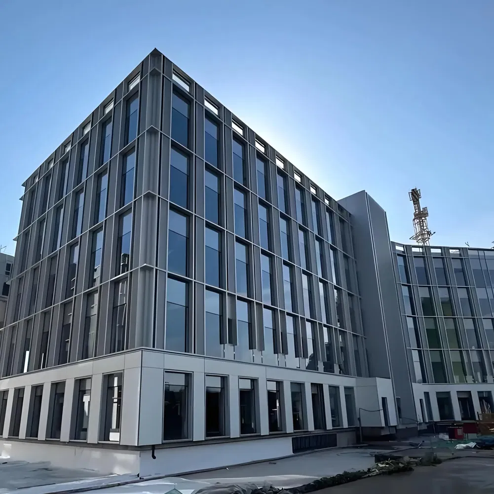 Commercially Prefabricated Multi-Story Steel Structure Buildings for Schools Pre-Engineered Office & Apartment Facilities