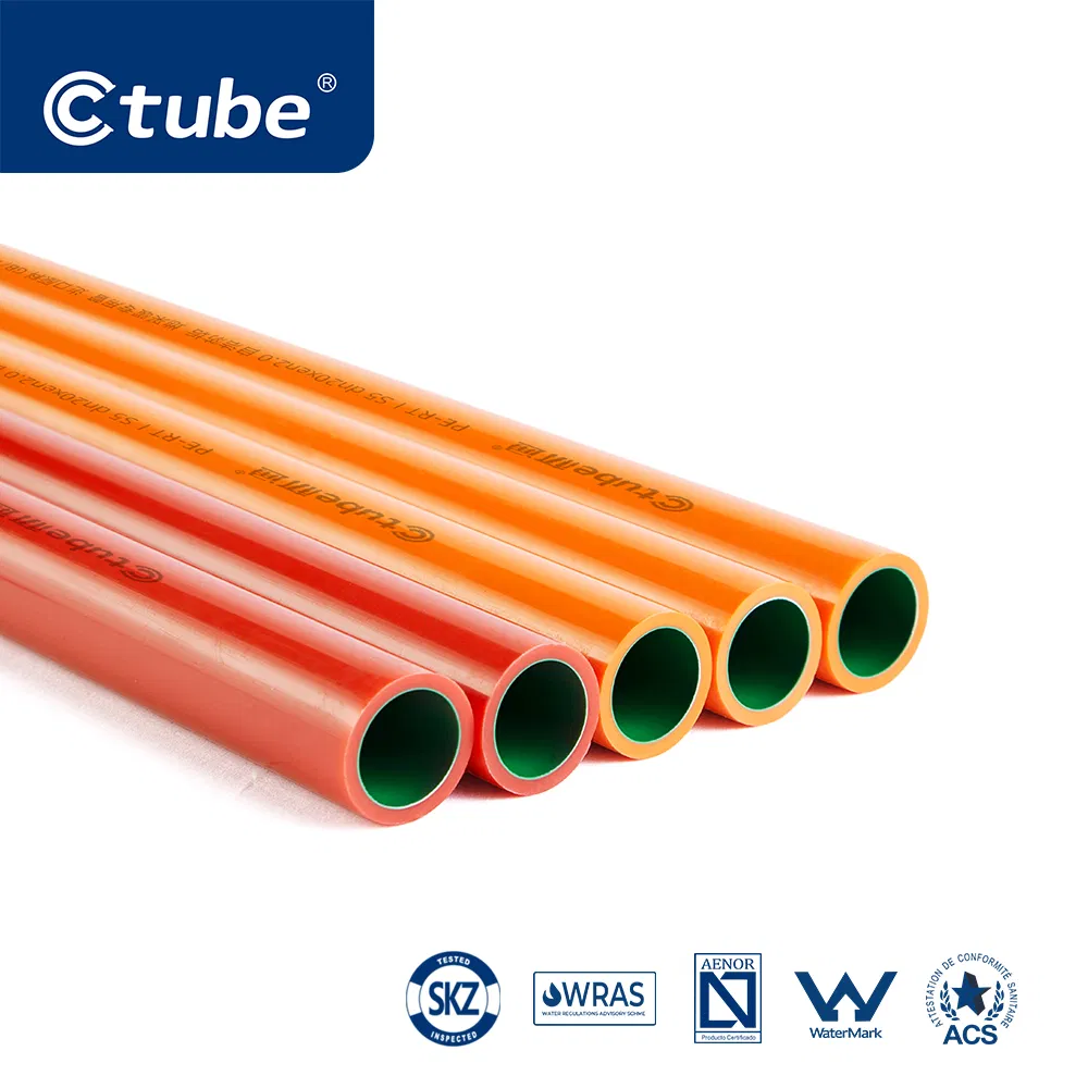 Ctube Pert Pipe for Floor Heating & Plumbing ISO Certified Flexible Plumbing Solution