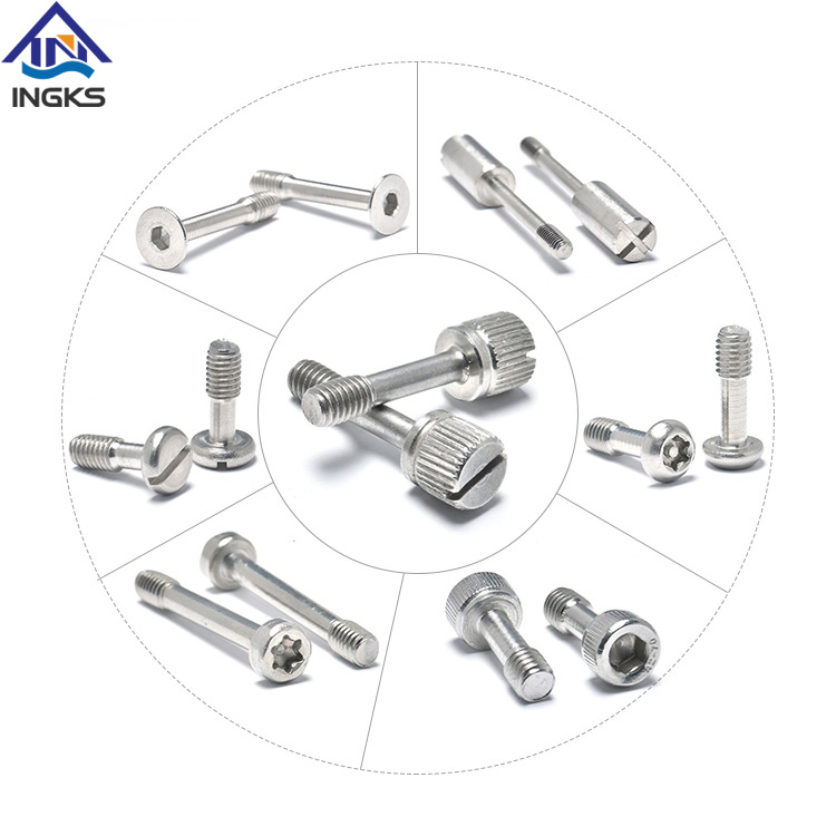 Professional Factory Supply SS304 M3*10 Hex Bolt Screw Hexagon Head Captive Screws
