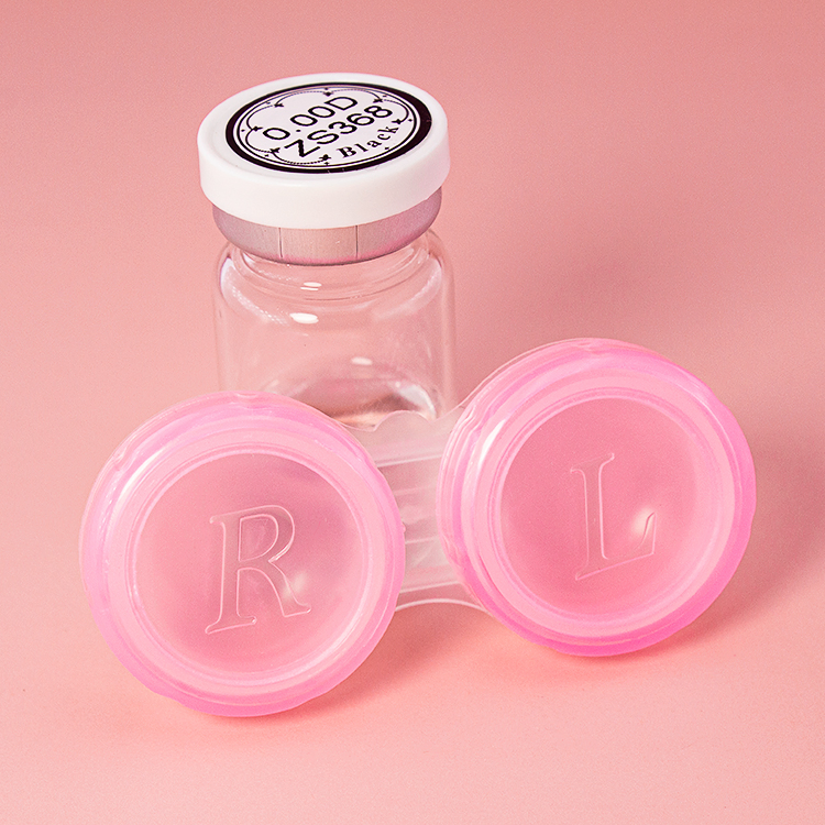 Customized Wholesale Colorful Contact Lens Case for Color Contact Lenses