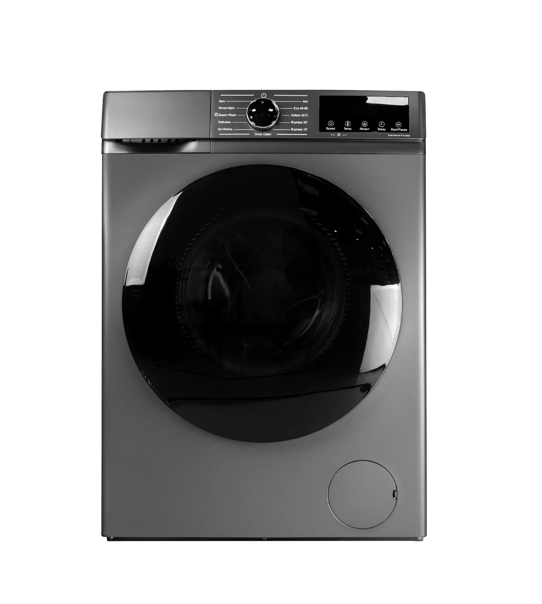 10kg Stainless Steel Front-Loader Electric High Efficiency Automatic Household Washer