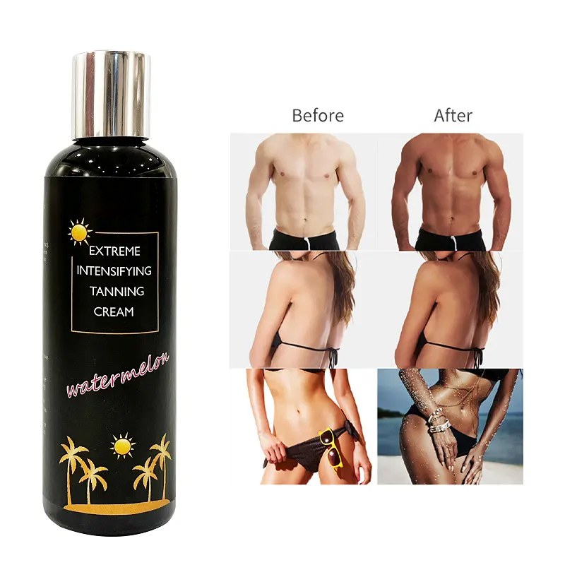 Cosmetics Skin Care Product Tanning Cream Accelerator Sunbed Solution Xtreme Tanning Lotion