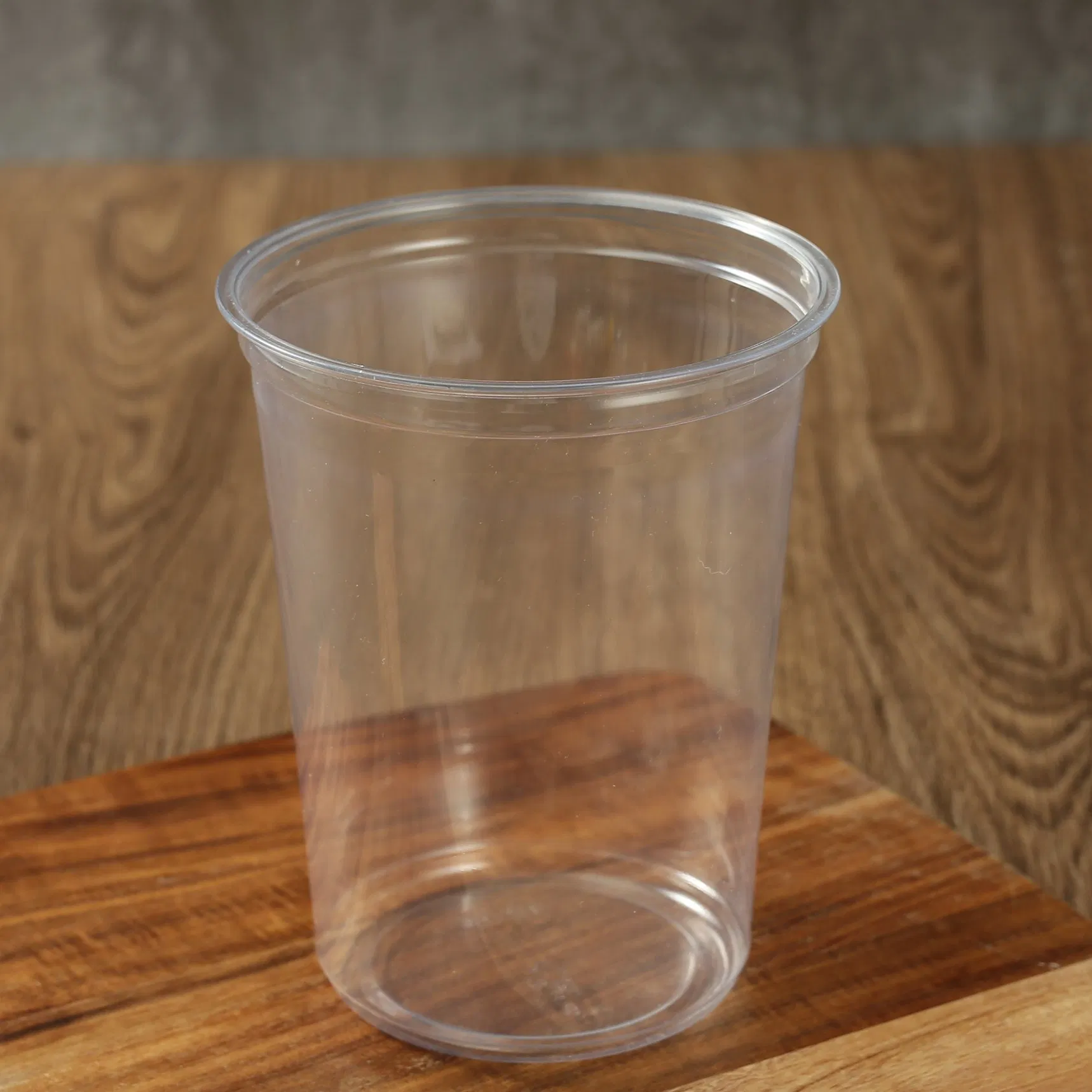 Factory Custom 12oz-16oz Pet/RPET Transparent Salad Bowl