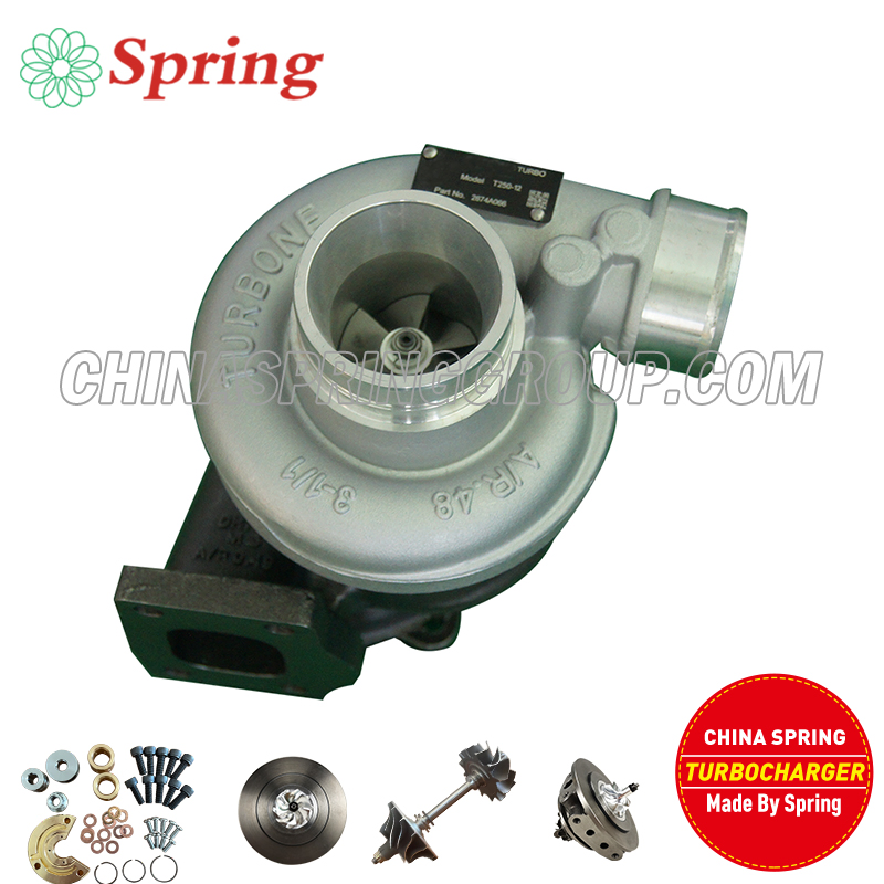 Турбокомпрессор T250 для Perkins 452061-0005