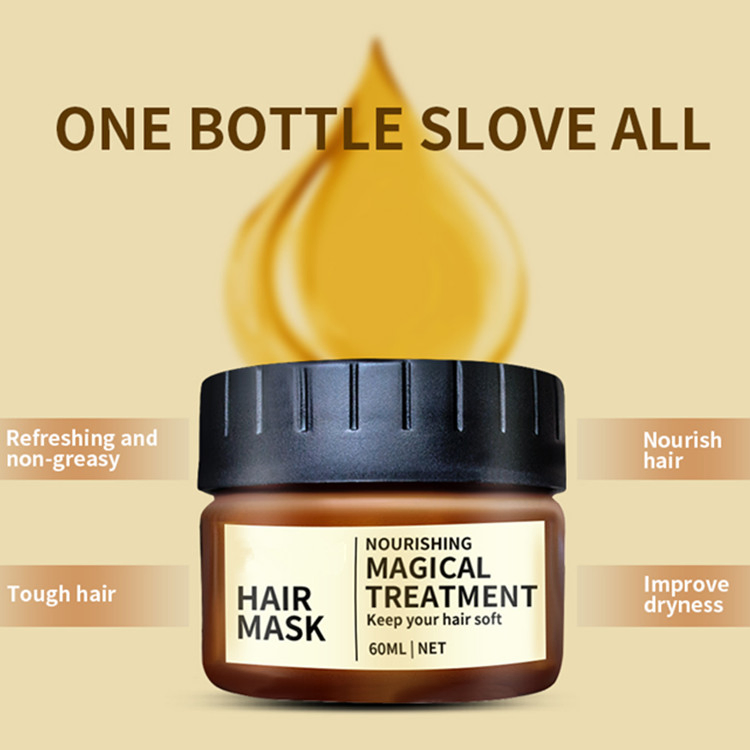 Natural Private Label Hair Treatment Mask for Damaged Hair