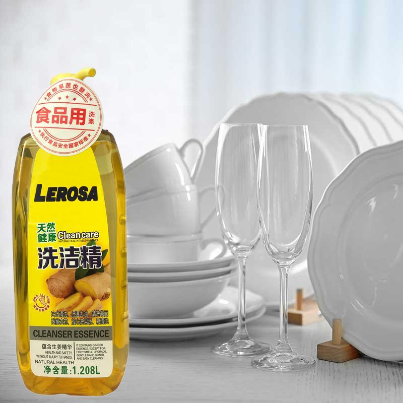 Food Grade Low Foam Easy to Rinse off Oil Quick Dishwashing Liquid Dishwashing Liquid Detergent for Hand Washing, Vegetables, Fruits/Wholesaler