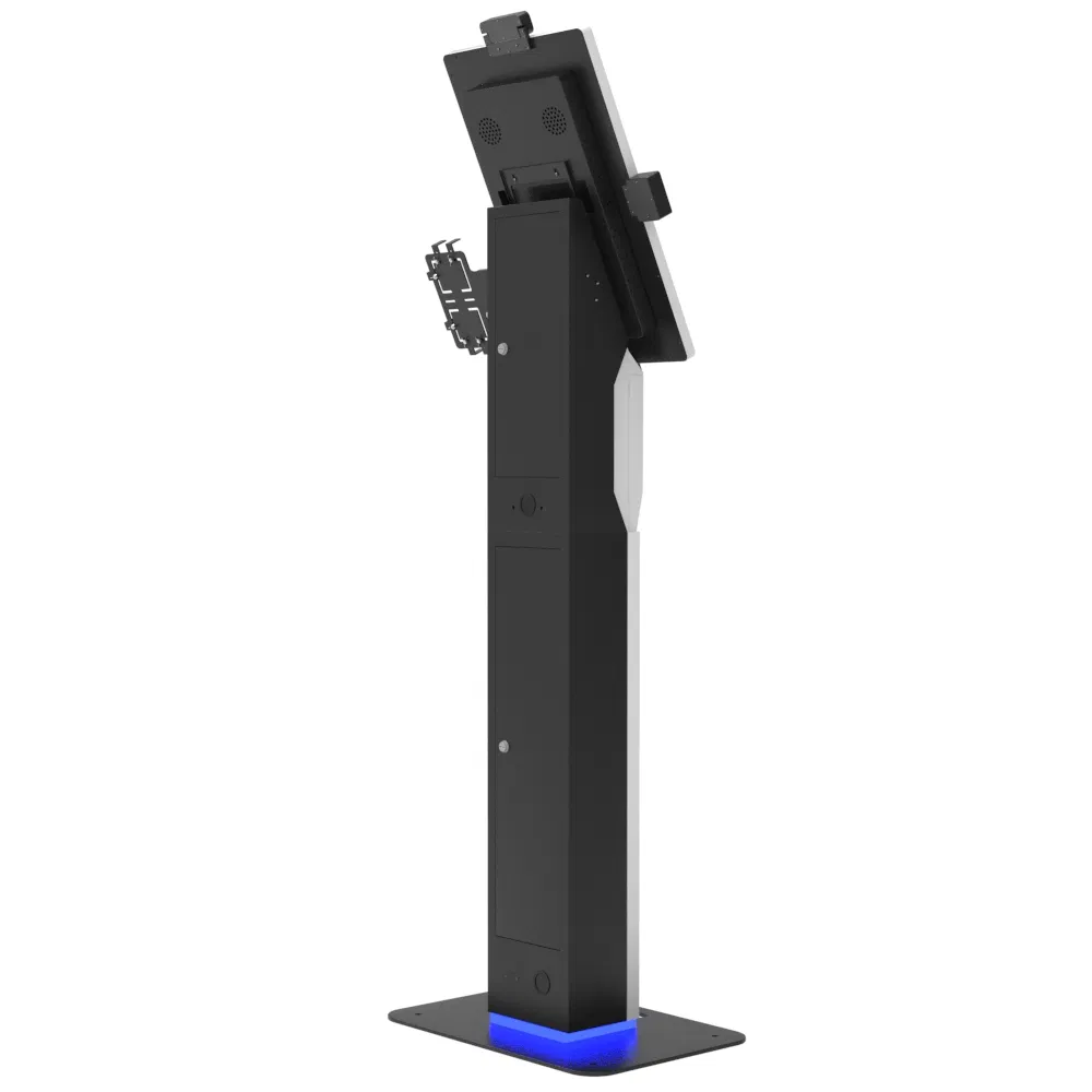 Floor Stand Wall-Mount Desktop Options Qr Scanner POS Touch Screen Printer Electronic Self-Service Screen Payment Terminal Kiosk