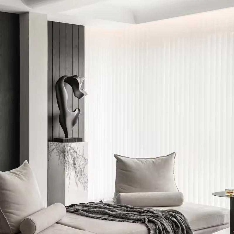 Super Silence Electric Automatic Vertical Curtain Blinds for Home Office Hotel