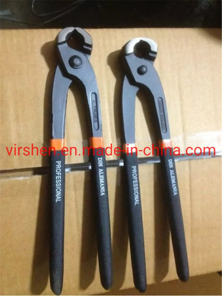 Tower Pincer Tie Pliers Forged Steel Tower Pincer End Cutting Plier Carpenter