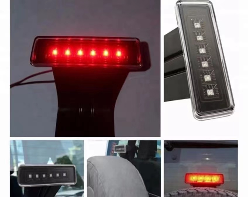 Стоп-сигнал LED для Jeep Wrangler, красный, IP67