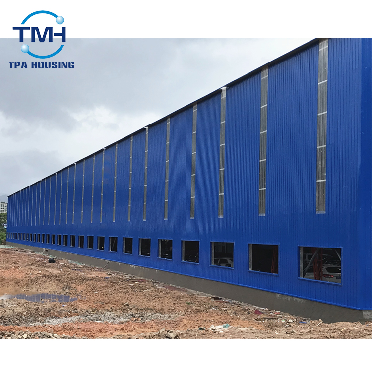 Modular Building Design Mezzanine Floor Metal Fabrication Steel Structure Warehouse