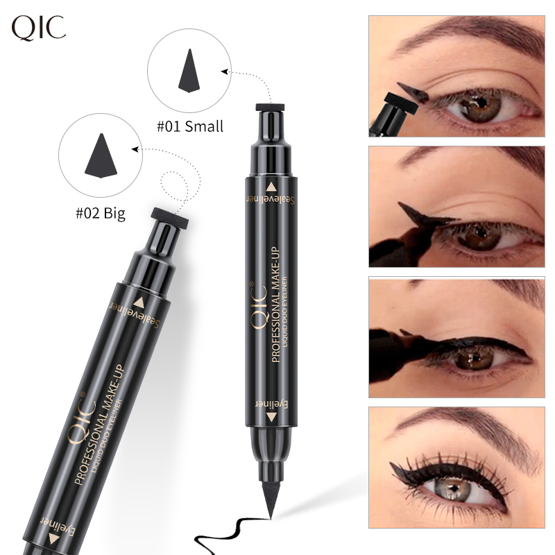 Black Clear Color Eyelash Line Adhesive Waterproof Magic Eyeliner Stamp for Lady Makeup