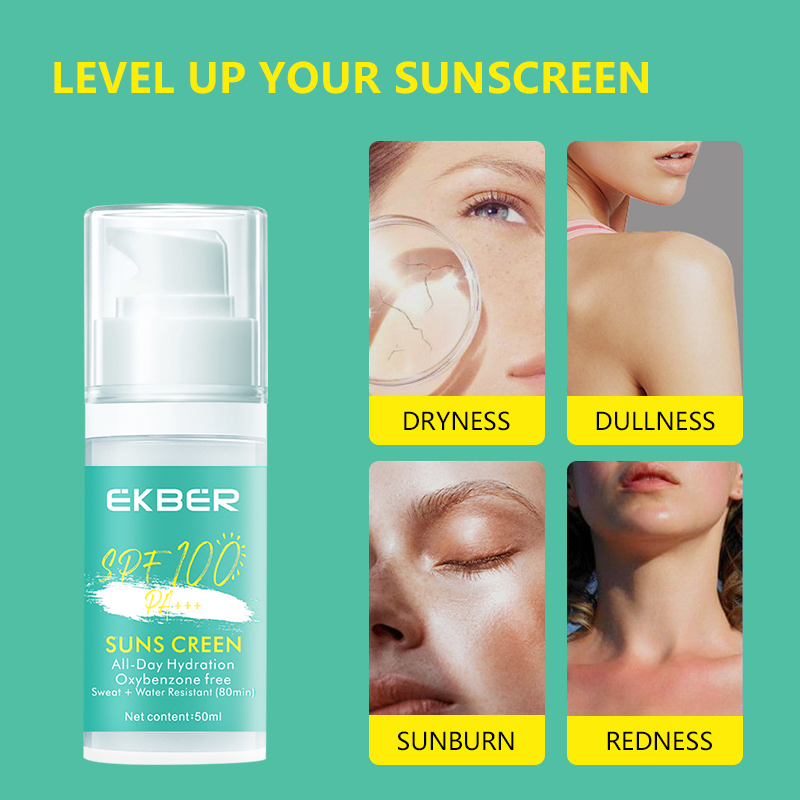 Customize Private Label Effectively Block Ultraviolet Light 60ml SPF100 PA+++ Sunscreen
