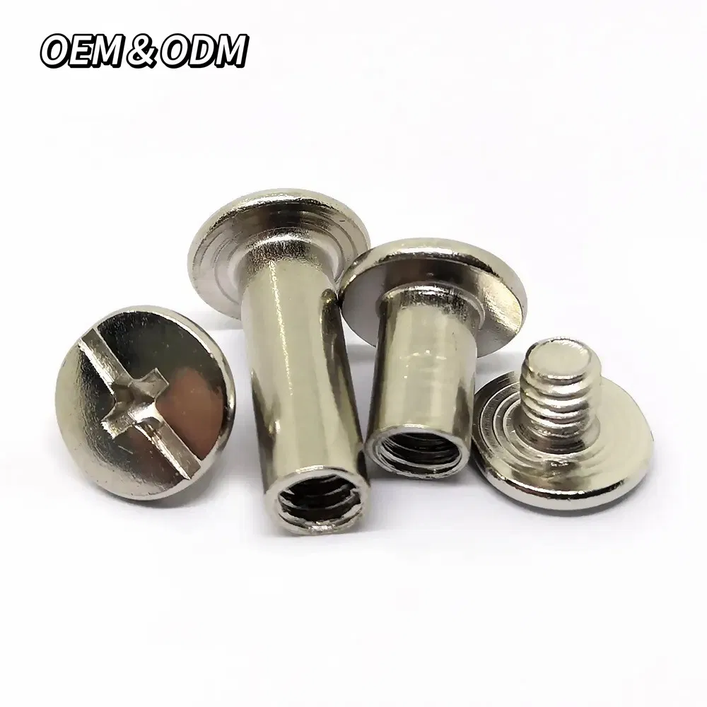 Cheap Price M4 5mm Metal Chicago Screw Book Binding Screw for Leather