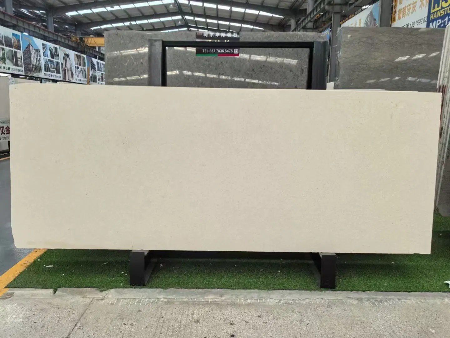 Natural Stone Marble Portuguese Beige Limestone Decoration Material