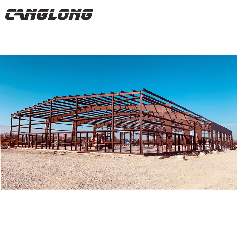 Large Span Steel Space Structure Warehouse in Cameroon