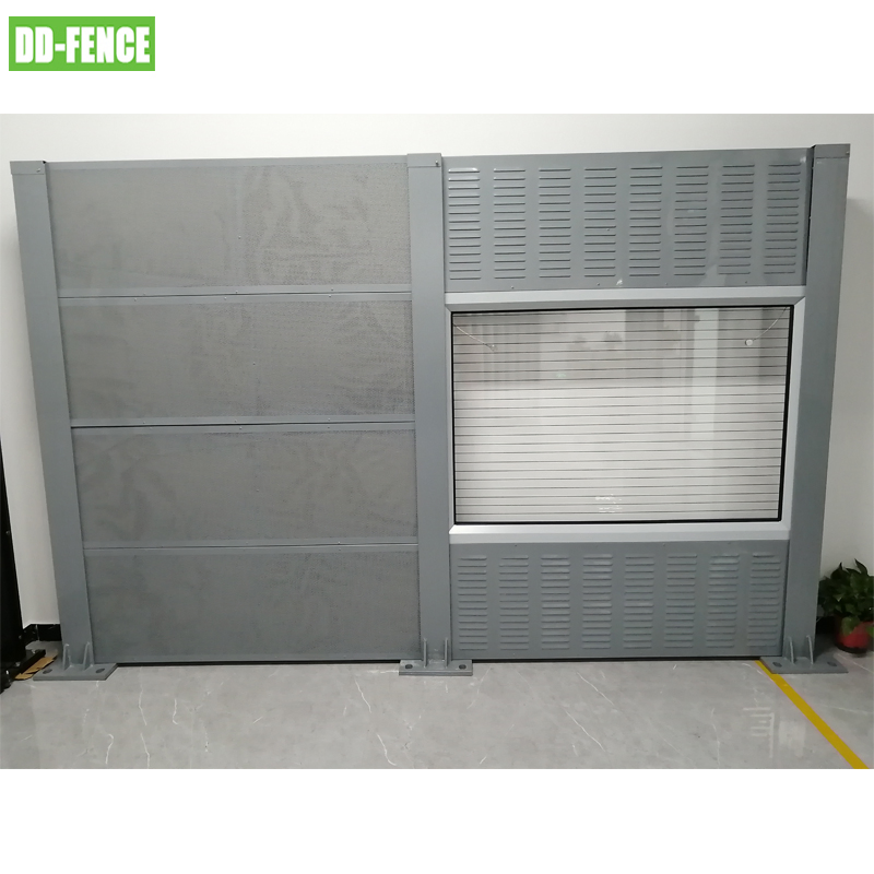 Factory Direct Price High Quality Noise Barrier Sound Barrier Fence for Highway Road Railway