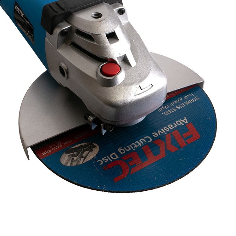 Fixtec Power Tools High Quality 2350W 6500rpm 230mm Angle Grinder Machine 230mm Hand Grinder