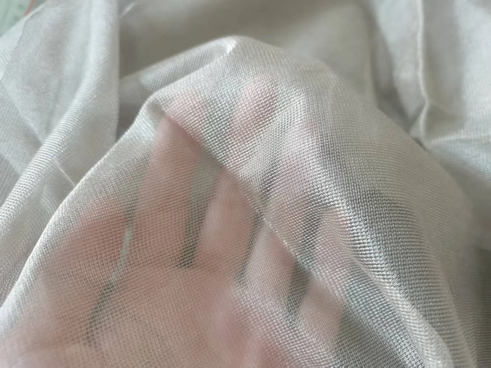 100% Silver Coated Nylon Emf Shielding Mesh Fabric for Bed Canopy