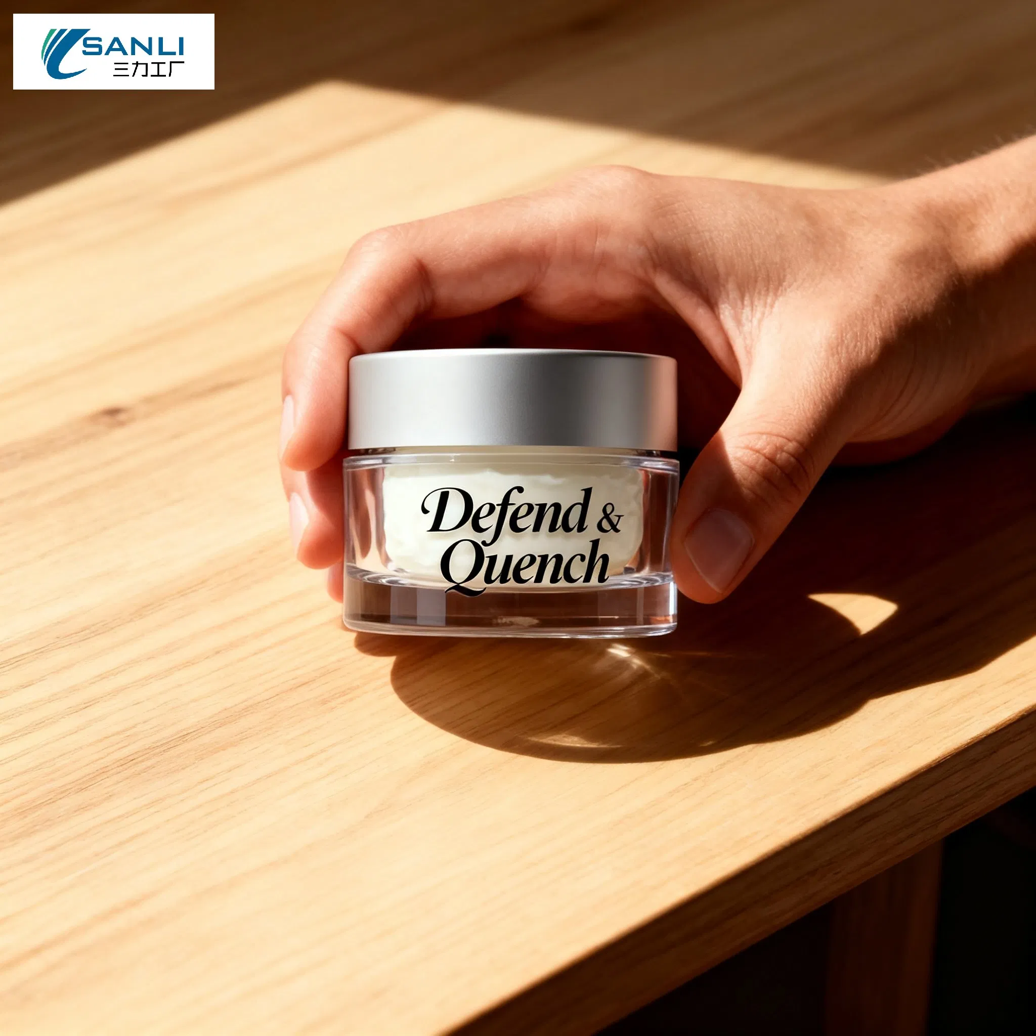 Organic Brightening and Hydrating Face Cream with Decarboxy Carnosine HCl and Hydrating Oils for Glow and Moisture Balance