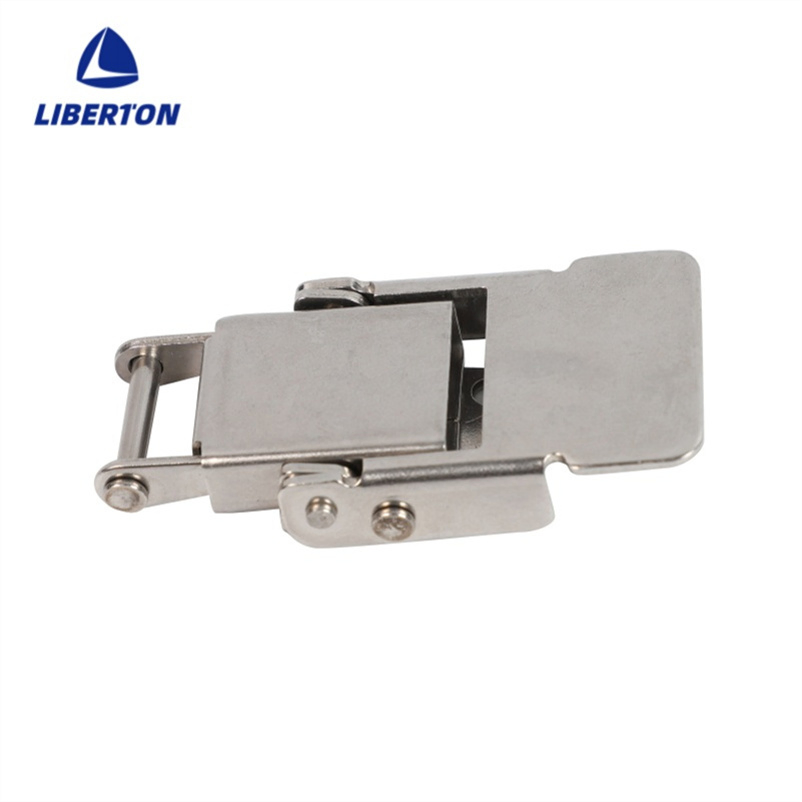High Quality Industrial Stainless Steel Damping & Safety Toggle Latch Hardware Self Lock Buckle Hasp
