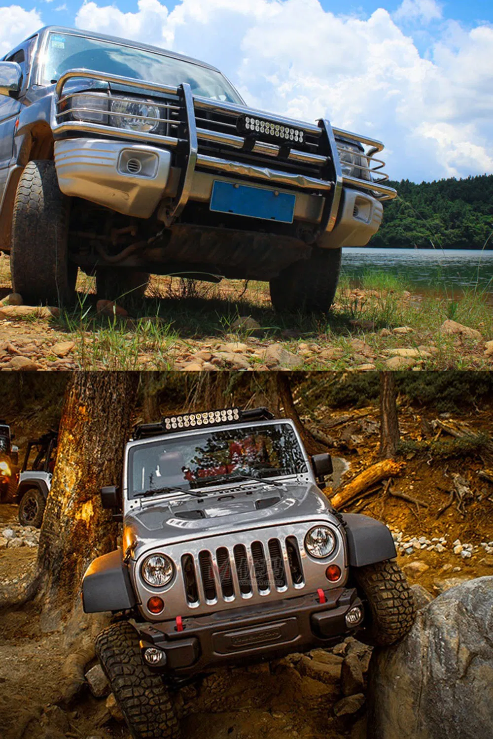 Светодиодная LED-панель для внедорожников 4.6-20 дюймов