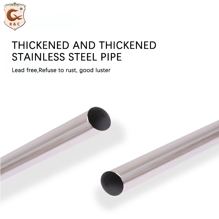 Hotel Metal Extendable Shower Curtain Poles Home Curtain Rod