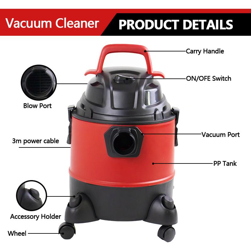 Professional Spot Carpet Cleaner Machine Wired Dry Wet Blow 3-in-1 Function Commercial Industrial Vacuum Cleaner