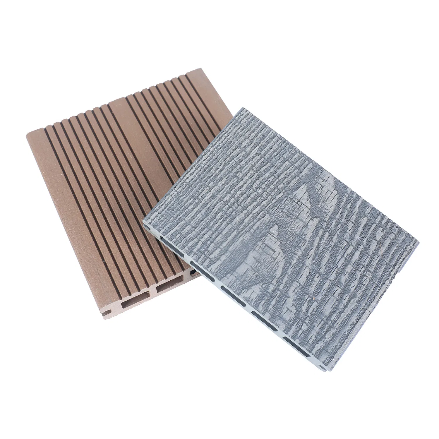 WPC Deep Embossed WPC Composite Decking /3D Woodgrain Finished WPC Decking