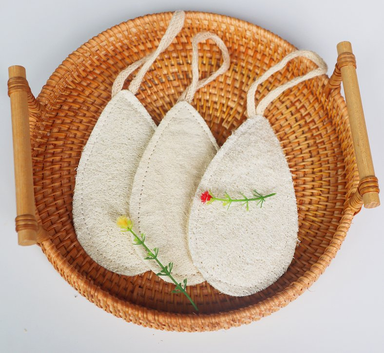 Wholesale Natural Bath Sponge Loofah Pad