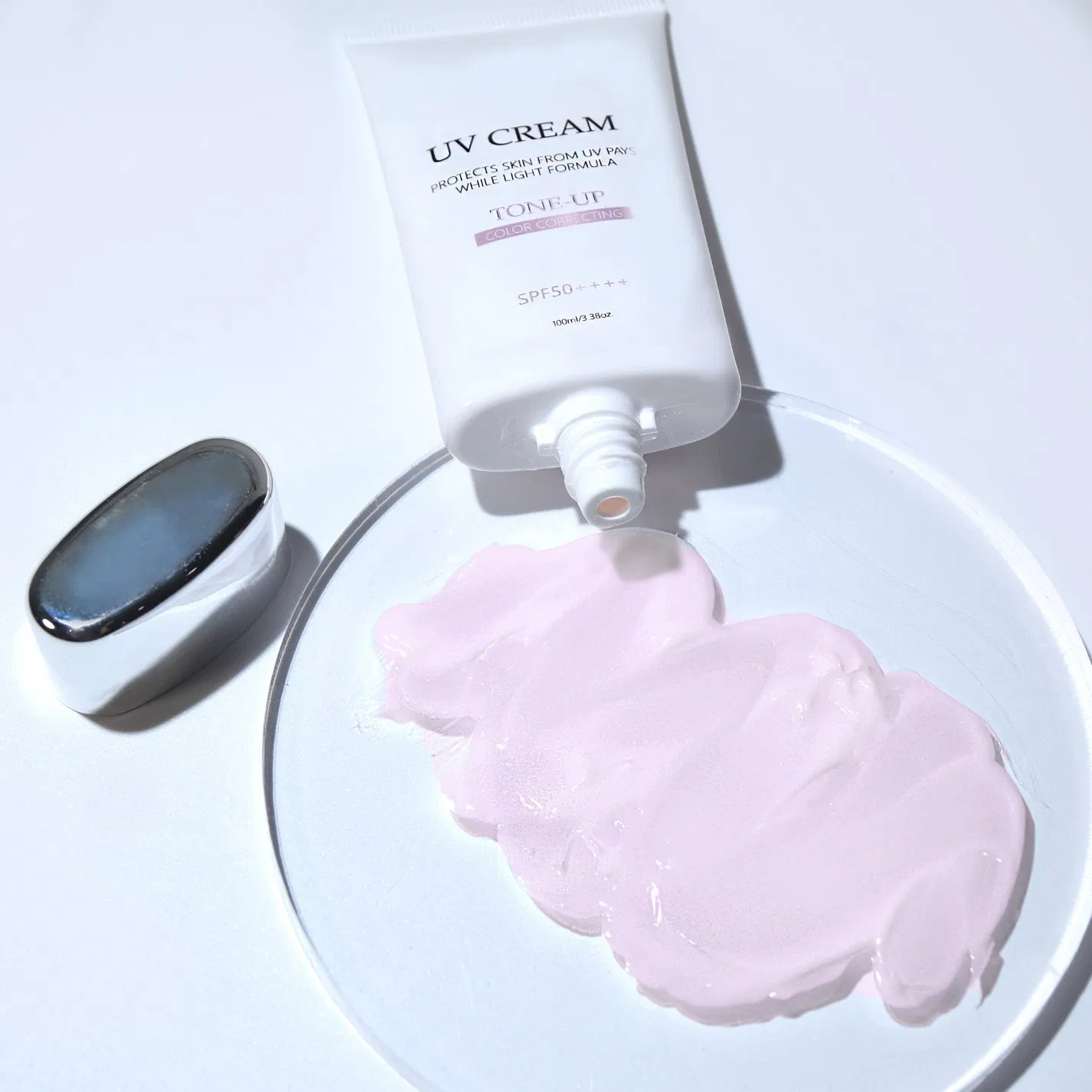 Customized Logo SPF 50 Sunscreen Non-Greasy Moisturizing Waterproof 100ml Face Sunscreen