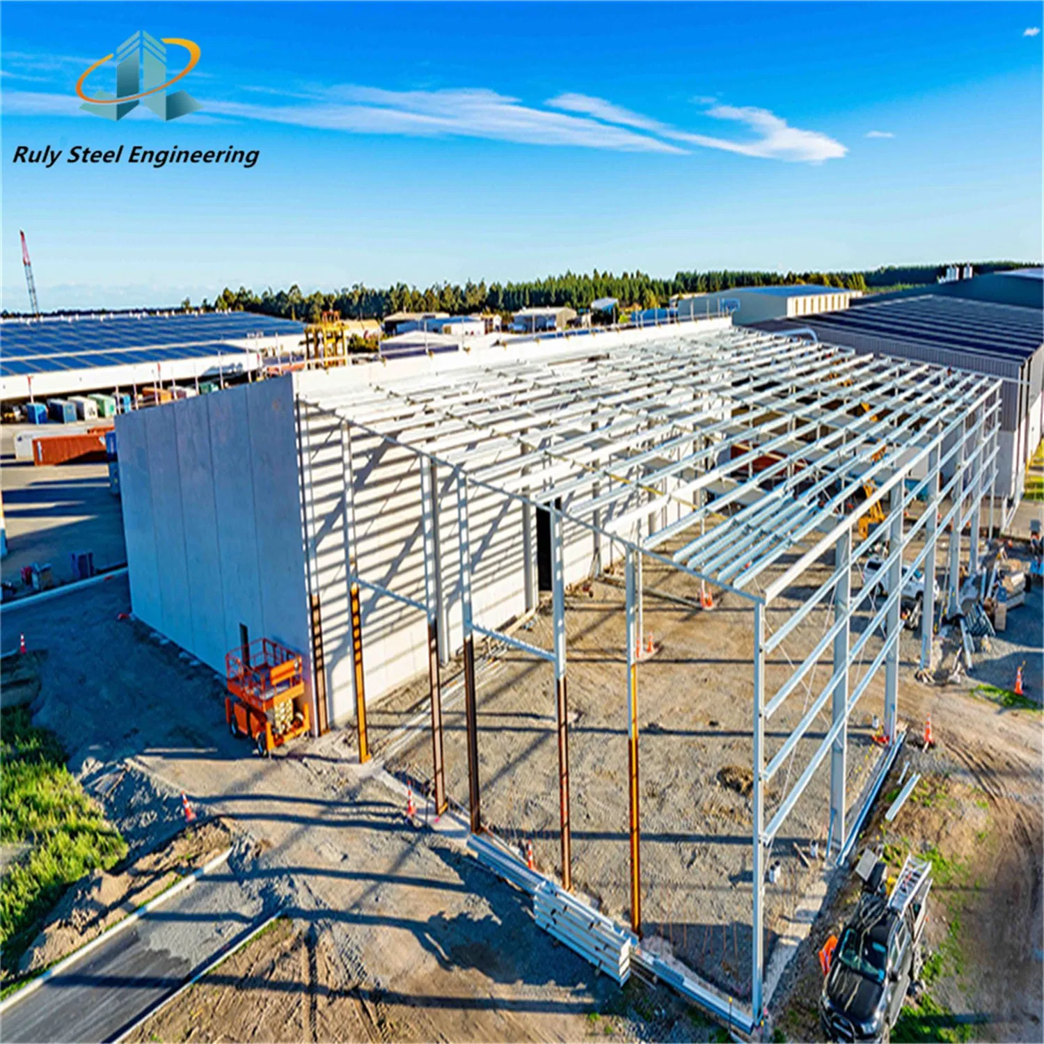 Rapid Construction Cheap Industrial Prefabricated/Modular Metal Prefab Factory/Warehouse/Steel Building