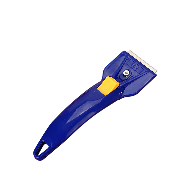 Cleaning Window Cleaning Scraper Plastic Razor Scraperwith Double-Edged Metal Blades