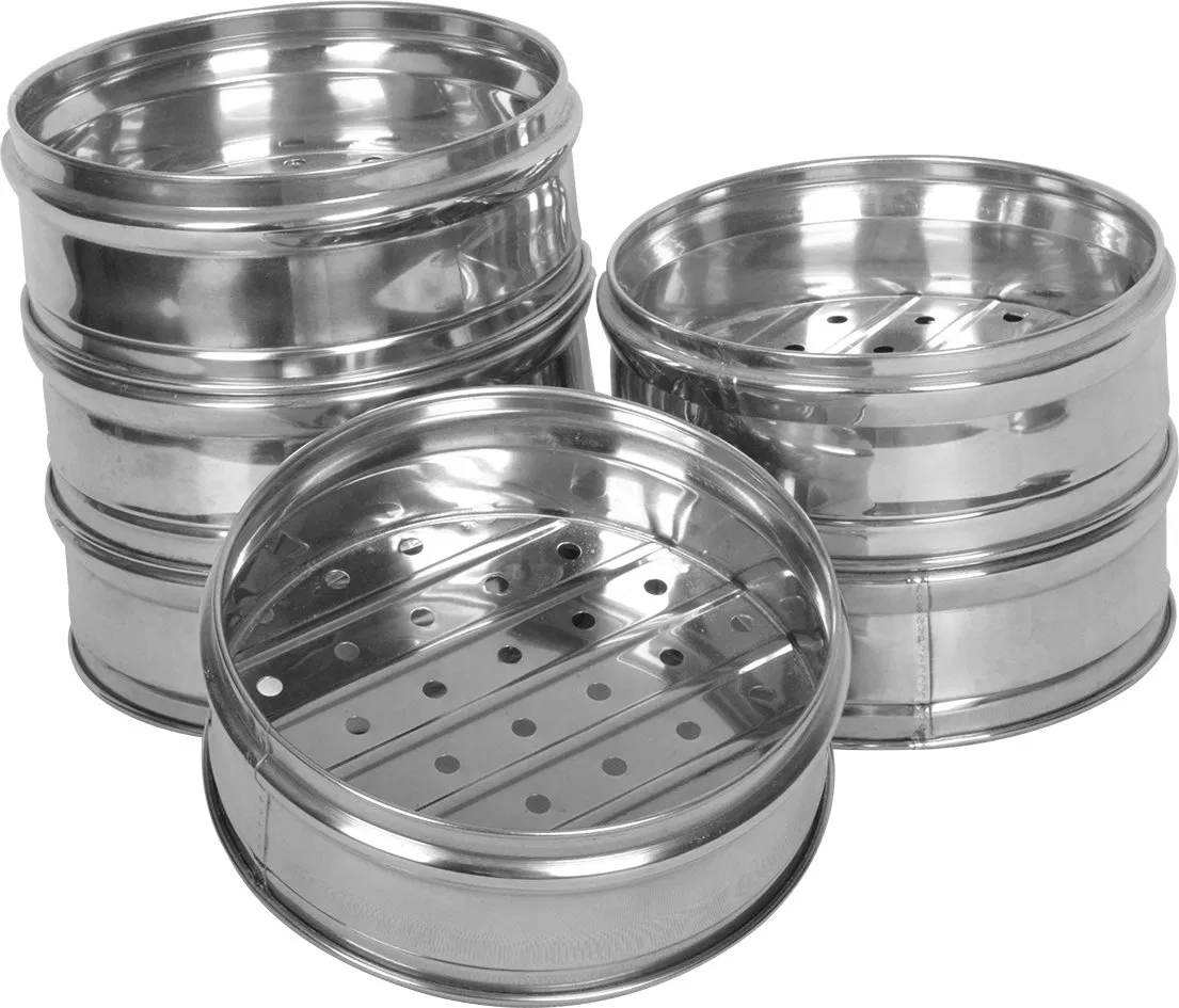 Commercial Stainless Steel Kitchenware Small Steaming Pot Steamer Without Handle