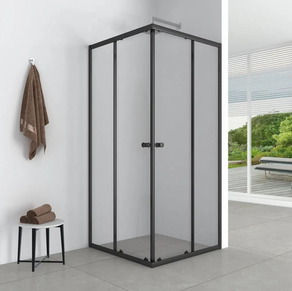 Modern Glass Shower Enclosure Designed for Luxury Bathroom Projects