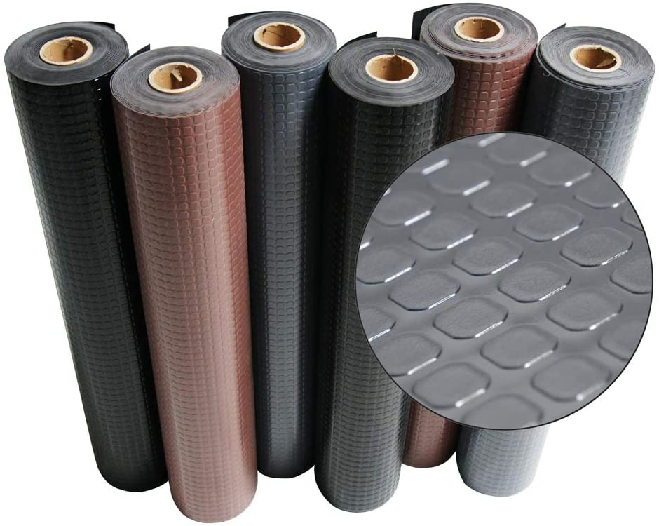 Heavy Duty Rubber Car Mat Non Slip Truck PVC Matting Floor Mat Rolls