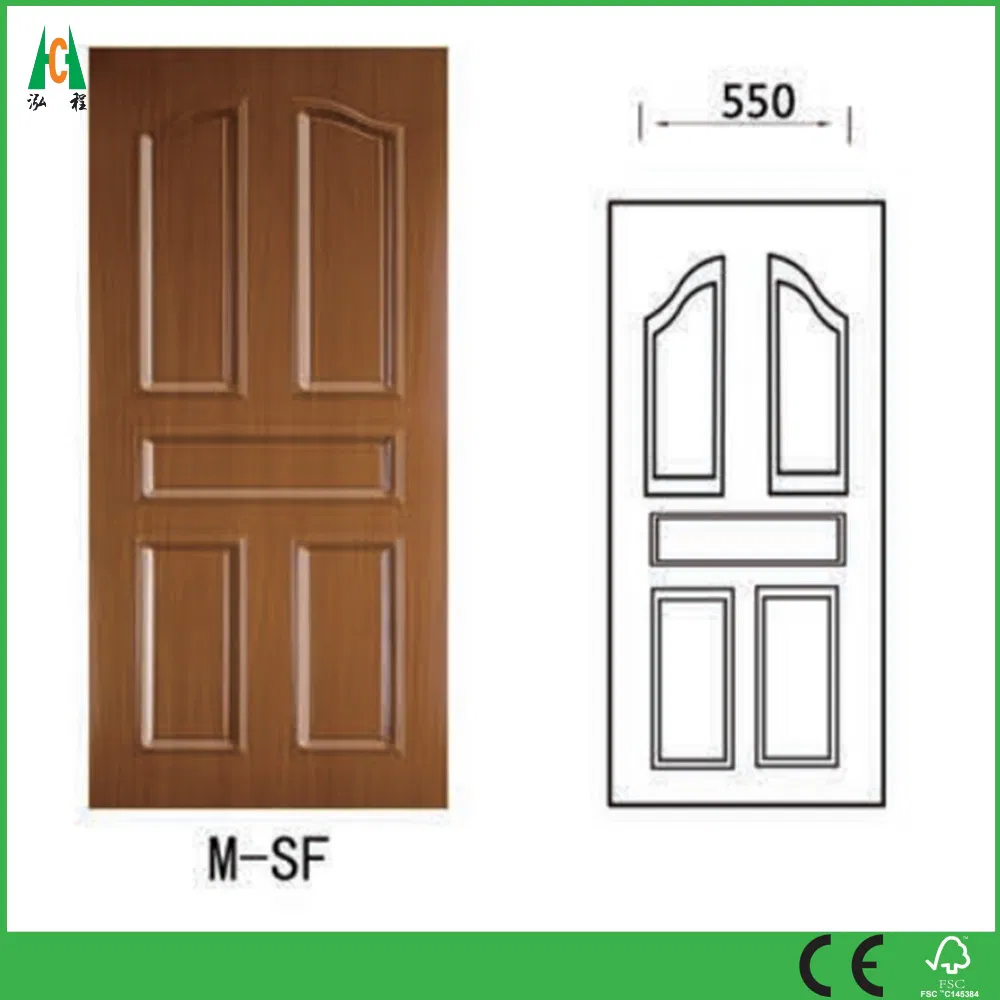 HDF Door Skin/Mouded MDF Door Skin with Good Price