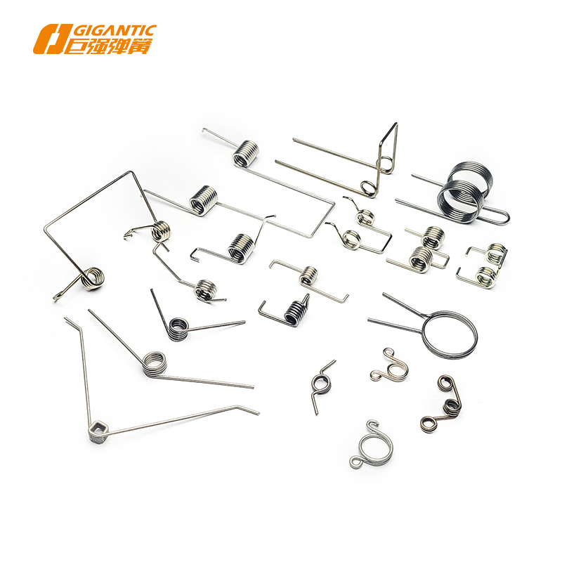 Wholesale Double-End Stainless Steel Torsion Springs in Various Specifications